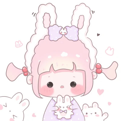 漫画小女孩图片可爱呆萌头像