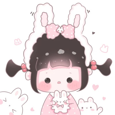 漫画小女孩图片可爱呆萌头像