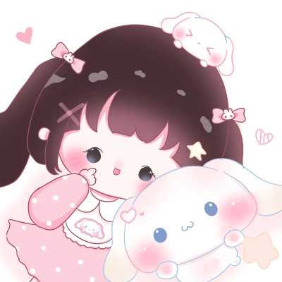 漫画小女孩图片可爱呆萌头像