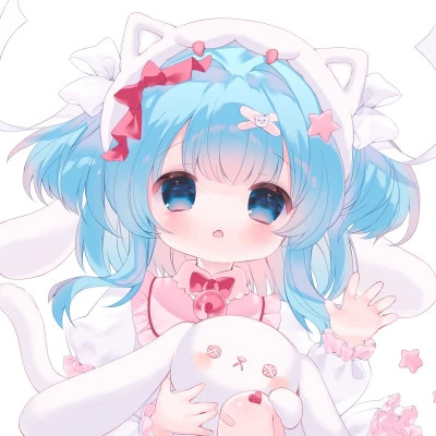 漫画小女孩图片可爱呆萌头像