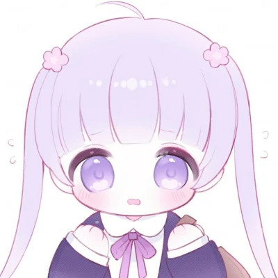 漫画小女孩图片可爱呆萌头像