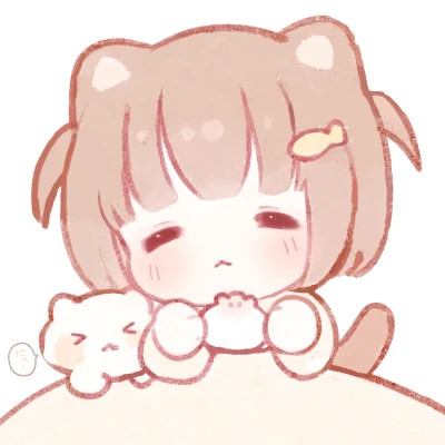 漫画小女孩图片可爱呆萌头像
