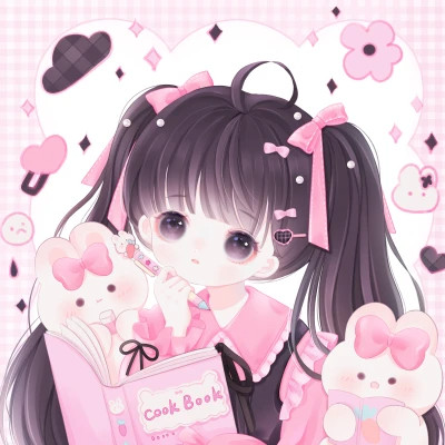 漫画小女孩图片可爱呆萌头像