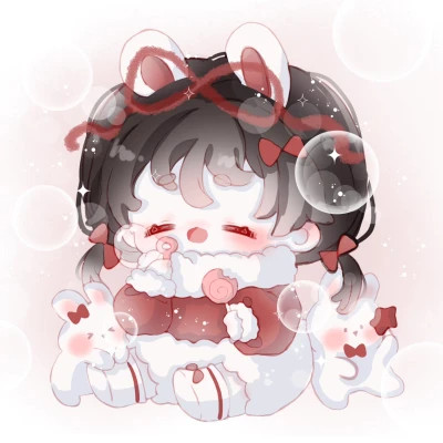 漫画小女孩图片可爱呆萌头像