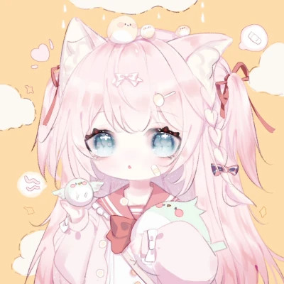 漫画小女孩图片可爱呆萌头像