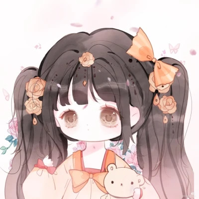 卡通女孩图片可爱萌头像
