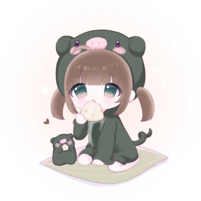 卡通女孩图片可爱萌头像