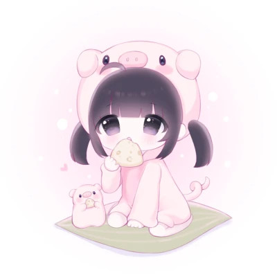 卡通女孩图片可爱萌头像