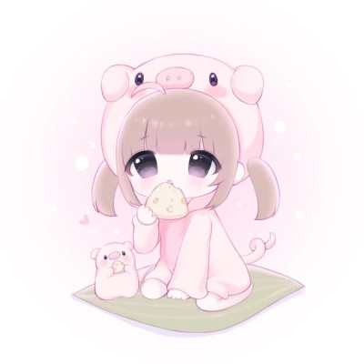 卡通女孩图片可爱萌头像