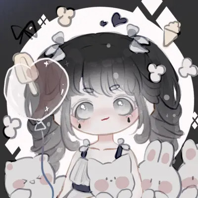 卡通女孩图片可爱萌头像