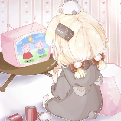 卡通头像女可爱q版