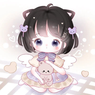 卡通头像女可爱q版