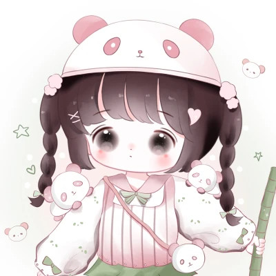 卡通头像女可爱q版