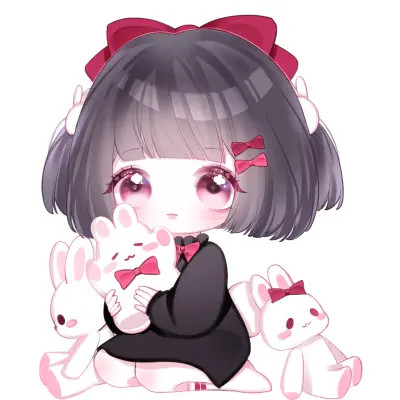 卡通图片可爱女生微信头像