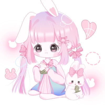 卡通图片可爱女生微信头像