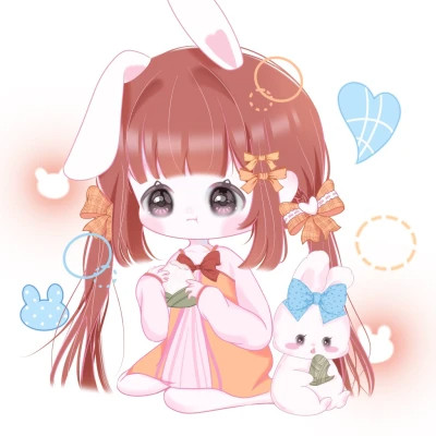 卡通图片可爱女生微信头像