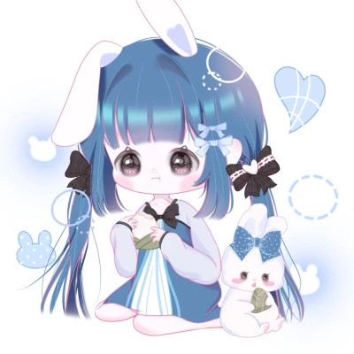 卡通图片可爱女生微信头像