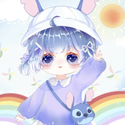 可爱女生头像卡通呆萌q版