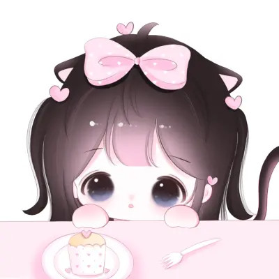 可爱女生头像卡通呆萌q版