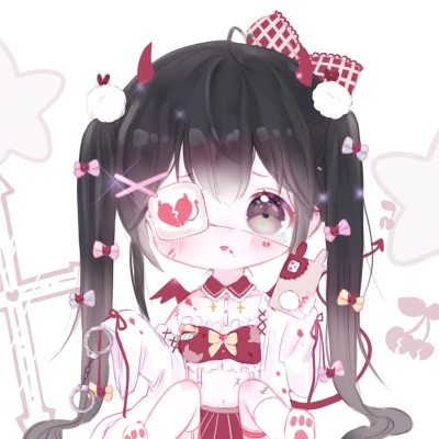 可爱女生头像卡通呆萌q版