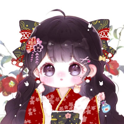 可爱女生头像卡通呆萌q版