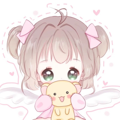 可爱女生头像卡通呆萌q版