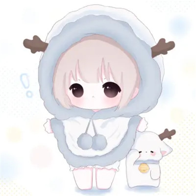 可爱女生头像卡通呆萌q版