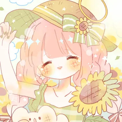 可爱女生头像卡通呆萌q版