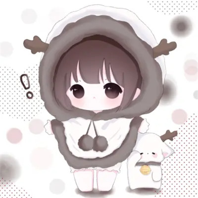 可爱女生头像卡通呆萌q版