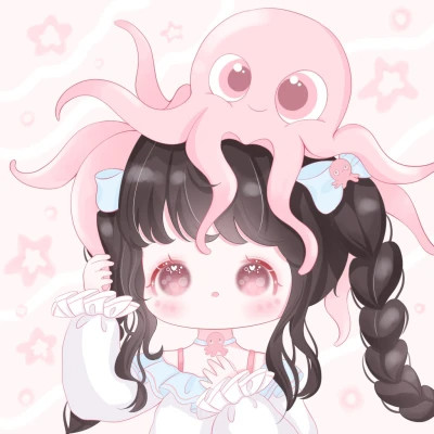 可爱女生头像卡通呆萌q版