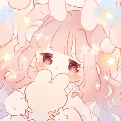 可爱女生头像卡通呆萌q版
