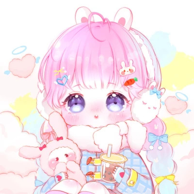 可爱女生头像卡通呆萌q版