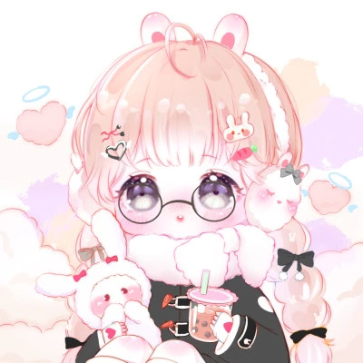 可爱女生头像卡通呆萌q版