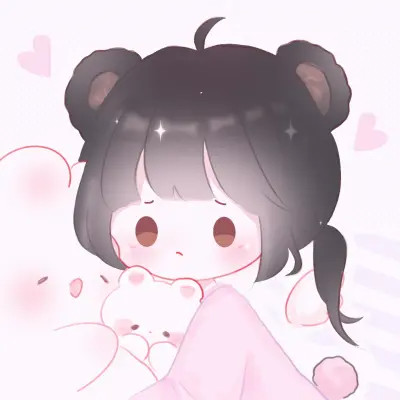 可爱女生头像卡通呆萌q版