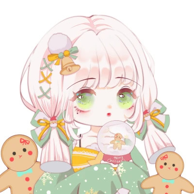 可爱女生头像卡通呆萌q版