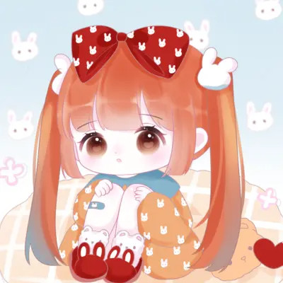 可爱女生头像卡通呆萌q版