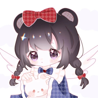 可爱女生头像卡通呆萌q版