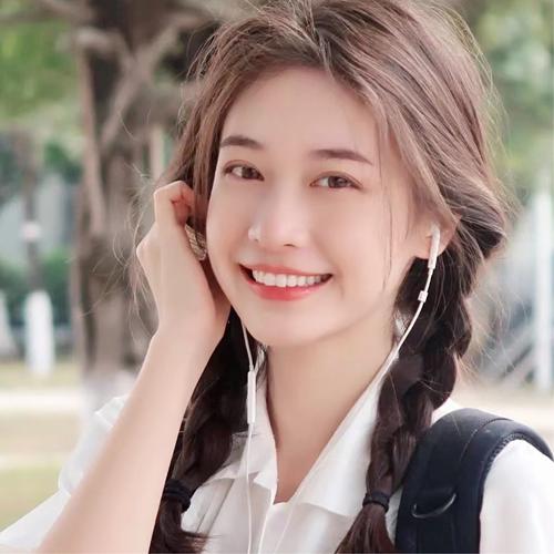 青春校园风清纯女生头像图片