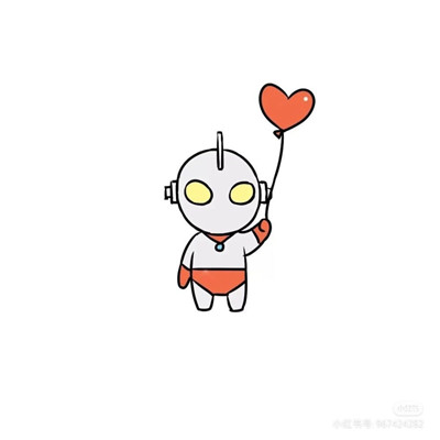 可爱咸蛋超人头像卡通图片