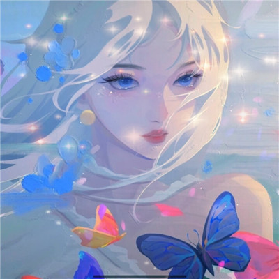 星河璀璨的女生头像