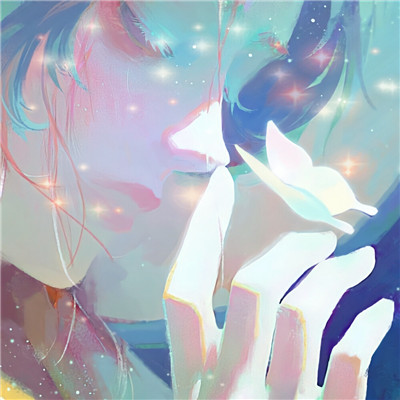星河璀璨的女生头像