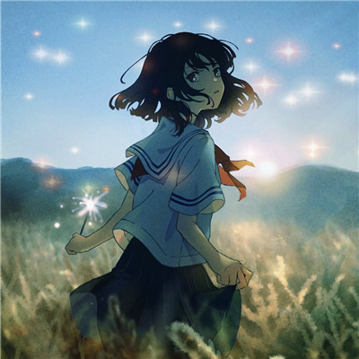 星河璀璨的女生头像