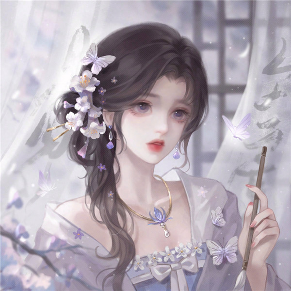头像古风女生唯美仙气