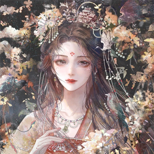 头像古风女生唯美仙气