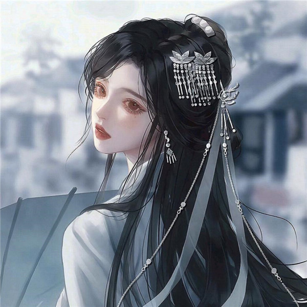 头像古风女生唯美仙气