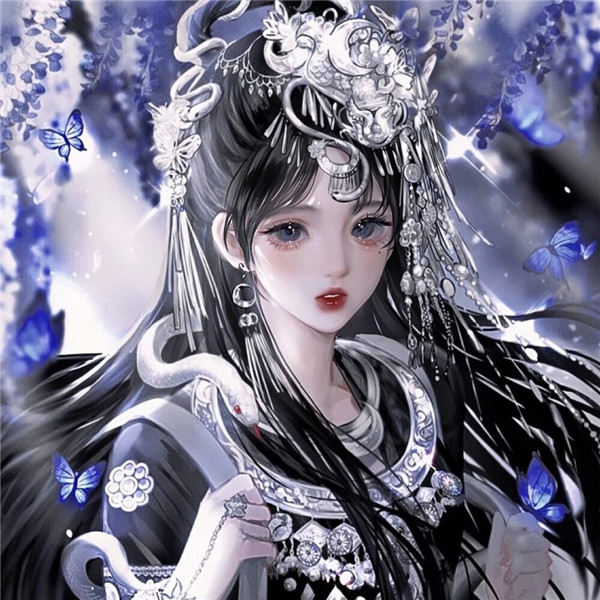头像古风女生唯美仙气