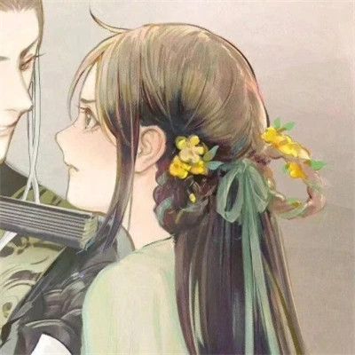 古风侠客情侣头像