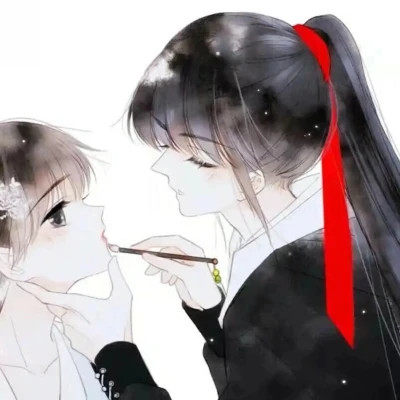 古风侠客情侣头像