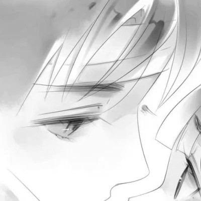 古风情侣头像黑白侠客高清图片