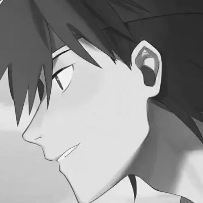 古风情侣头像黑白侠客高清图片